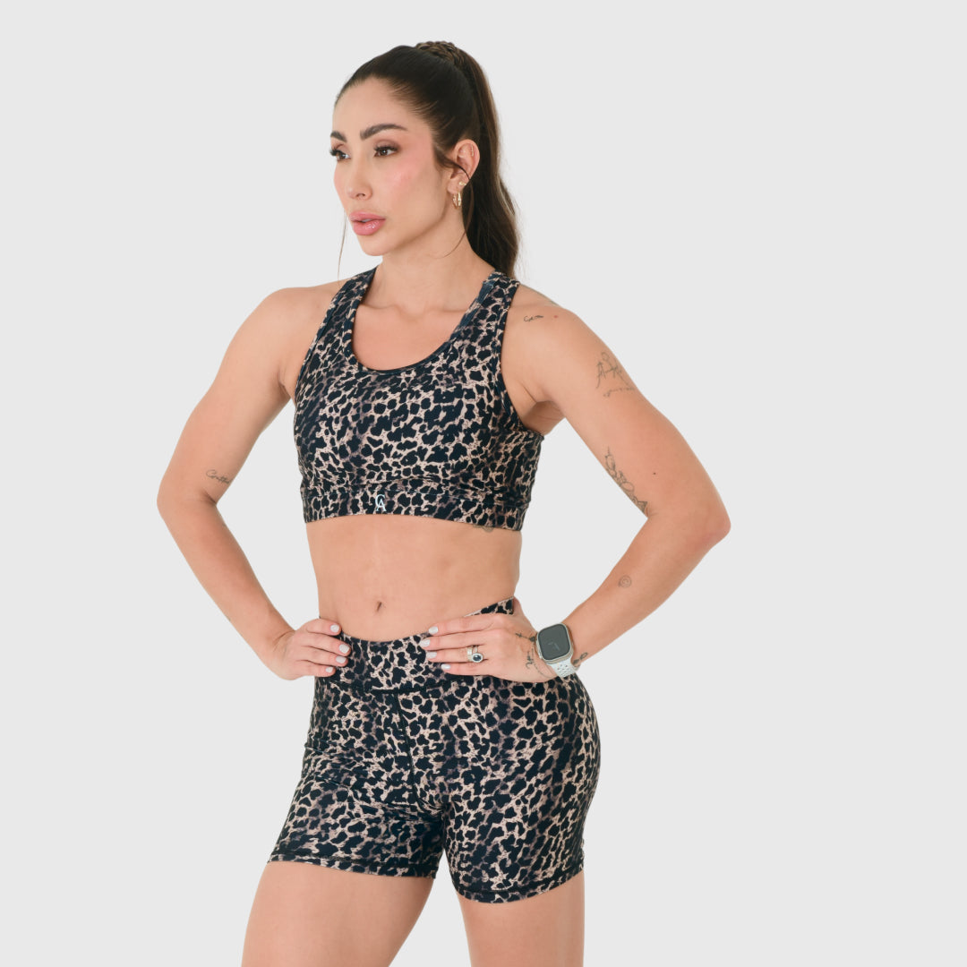BIKER ANIMAL PRINT