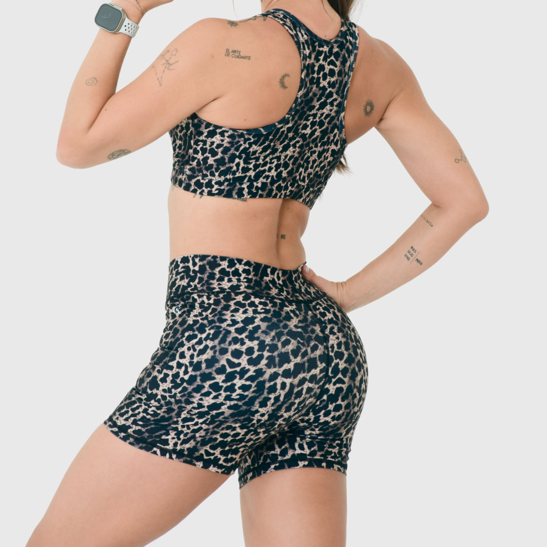 BIKER ANIMAL PRINT